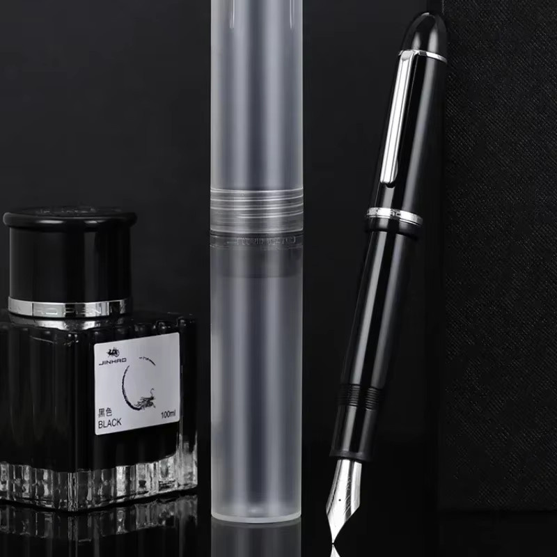 Jinhao X159 Füllfederhalter aus Acryl in Mehrfarbig mit Silber und Schwarz - Bild 3