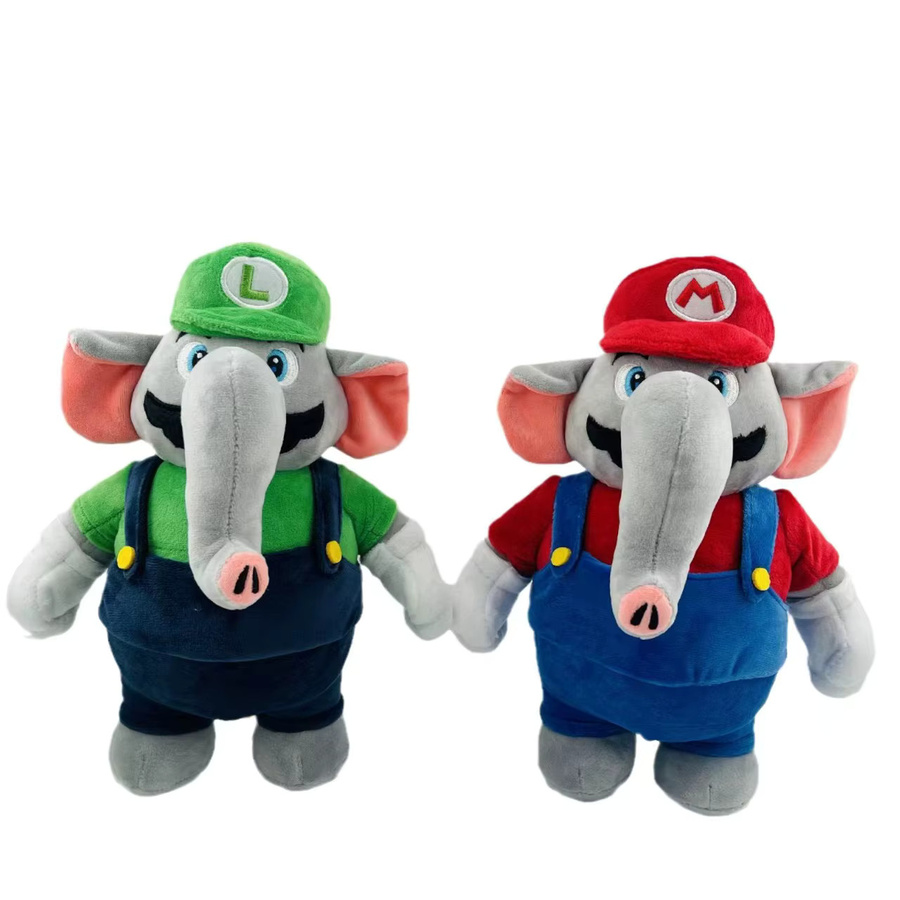 TAKARA TOMY Super Mario Elefanten-Plüschtier, 27cm - Bild 3