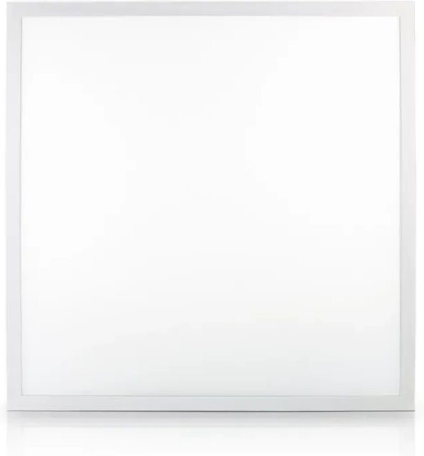 LUXULA LED Panel Rasterleuchte 36W, 3600lm, 4000K Neutralweiß, Farbe: Weiß, B/T: 62 x 62 cm - Bild 1
