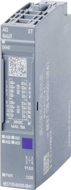 Siemens Digitales und Analoges I/O Modul 6ES7135-6HD00-0BA1 in Grau - Bild 1