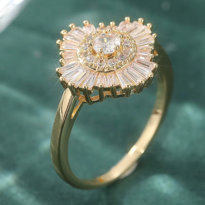 YoYo Ring, Zirkonia, Gold, Damen - Bild 2