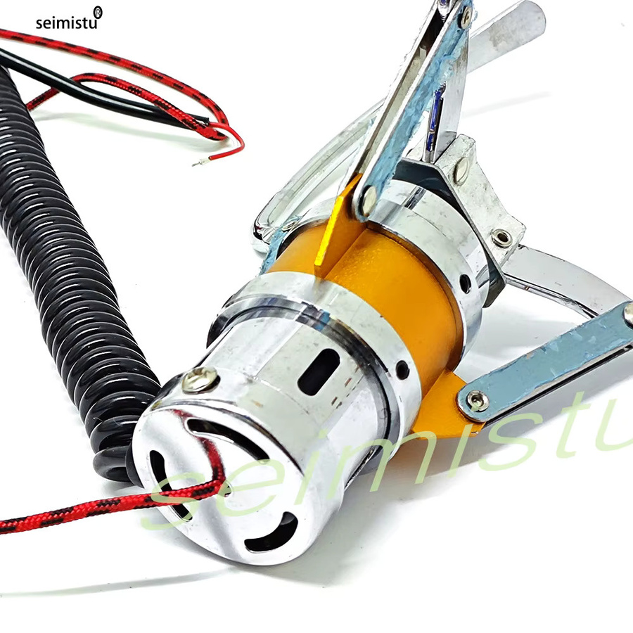 seimistu Klauenmaschine Edelstahl, mit Schraubenfeder, 24V/48V - Bild 2