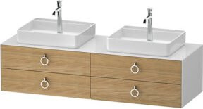 Duravit Waschtischunterschrank White Tulip in White, B/T: 160 x 55 cm - Bild 1