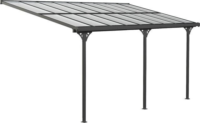 Westmann Terrassendach Bruce aus Aluminium in Schwarz B: 556 cm, T: 300 cm - Bild 1