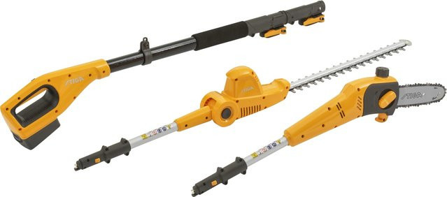 Stiga Akku-Multitool MT 100e in Gelb inklusive 20 V Akku und Ladegerät - Bild 1