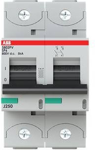 ABB S802PV-SP6 Leitungsschutzschalter 6A 800V Grau - Bild 1