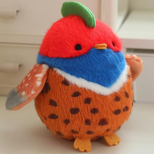 Yiran toy Mini Stehende Schulter Haustier Vogel Plüschtiere, Papagei Taube, Bunt / Mehrfarbig - Bild 1