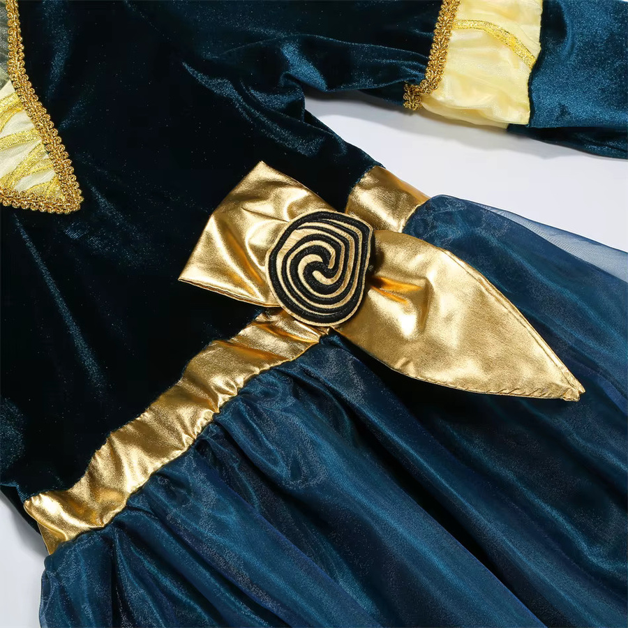 ollobebe Prinzessinnenkleid Mädchen, Kostüm, Plüsch / Textil - Bild 3