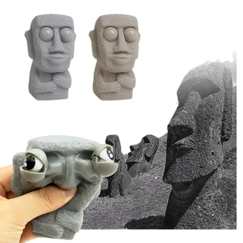 Meade Moai-Statue, weiches Stress-Spielzeug - Bild 2