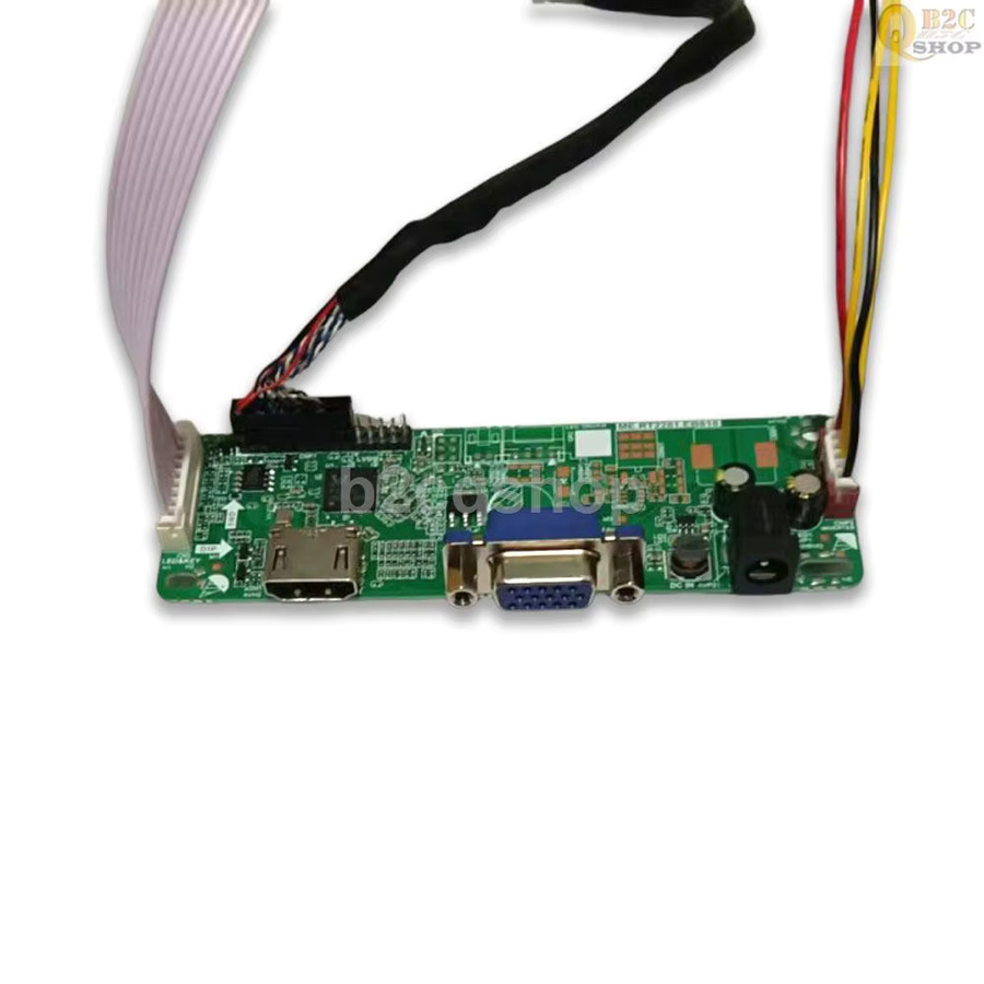 COOERQI Universal LVDS Adapter LCD Driver Board Kit LB121S03-TL01 TL04 mit HDMI und VGA für 800x600 Monitore - Bild 3