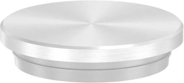 FeNau Endkappe aus Edelstahl in Silber für Rohre mit Ø 33,7 mm und 33,7 x 2,5 mm zum Einschlagen - Bild 1