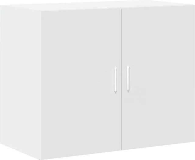 vidaXL Wandschrank Weiß aus Holzwerkstoff B/T/H: 80 x 42,5 x 64 cm - Bild 1