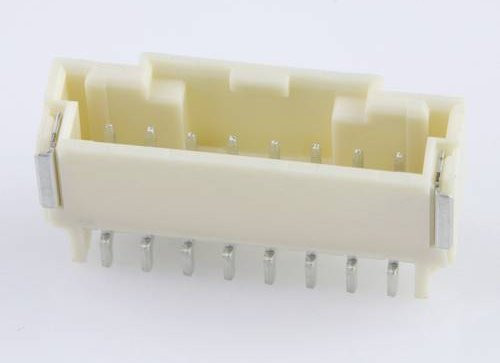Molex Einbau-Stiftleiste Standard in Weiß mit 8 Polen und 2mm Rastermaß - Bild 1