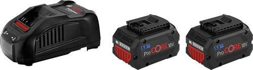 Bosch Professional 18 V Akkustarter-Kit mit 1x 4,0 Ah ProCORE18V Akku, 1x 5,5 Ah ProCORE18V Akku und GAL 1880 CV Ladegerät in Schwarz - Bild 2