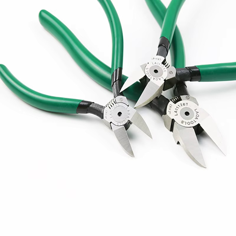 LAOA Präzisions-Seitenschneider Elektriker-Schere aus Chrom-Vanadium-Stahl als Diagonalzange - Bild 3