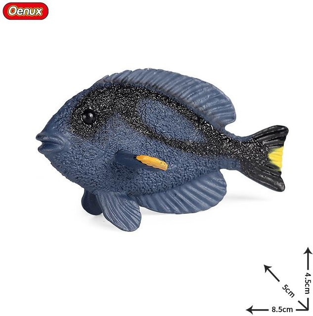 Oenux Meerestiere Modell Spielfiguren Ozeanfische Lernspielzeug aus PVC - Bild 1