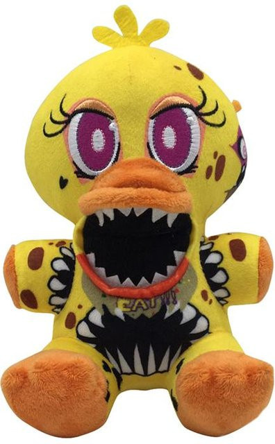 Yiran toy FNaF Bonnie Bär Foxy Freddy Spielpuppe, Plüsch, 18cm, ab 0 Jahren - Bild 1