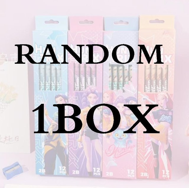 Discover Intime Anime Dämonenjäger Bleistifte 2B in Multicolour, 12 Stück im Set - Bild 1