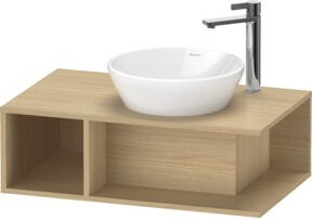 Duravit Waschtischunterschrank D-Neo Compact in Beige, wandhängend, B/T/H: 80 x 48 x 26 cm - Bild 1