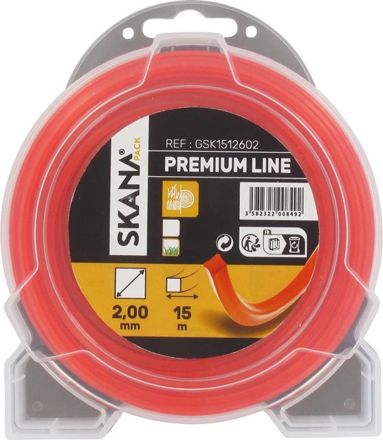 Skana Premium-Mähfaden 4-Kant Ø 2 mm x 15 m - Bild 1