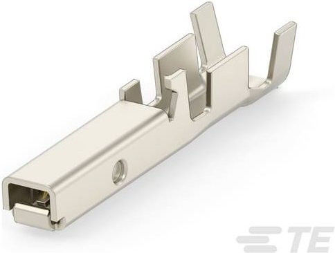 TE Connectivity 2311162-5 Steckverbinder aus Messing in Silber - Bild 1