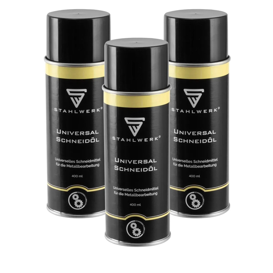 STAHLWERK 3er Set Universal Schneidöl für die Metallbearbeitung, 3 x 400 ml - Bild 2