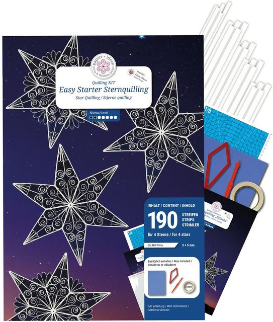 Easy Starter Quilling-Set Stars - Bild 1