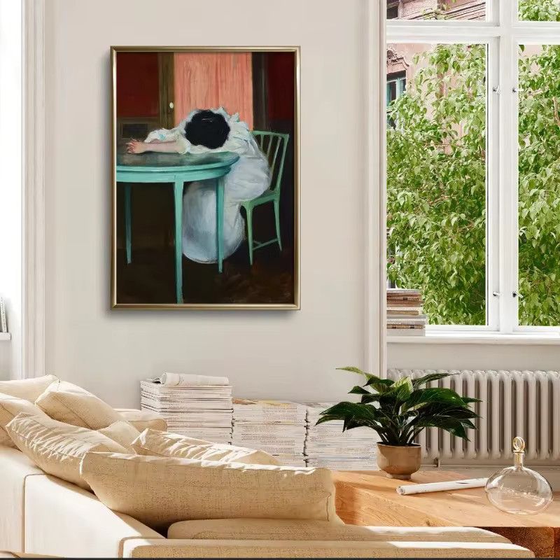 Renaissance Frauen Porträt Poster Potdemiel Vintage viktorianische Leinwand Malerei als Wandkunst für dein Wohnzimmer - Bild 4