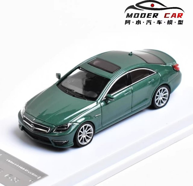 TSM MODEL cls63 Collection, Druckguss-Modellauto, 1:64, Grau, Metall - Bild 1