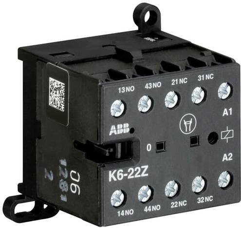 ABB K6-22Z-80 Schalter mit 2 Schließern, 220V, 3A, Schwarz - Bild 1