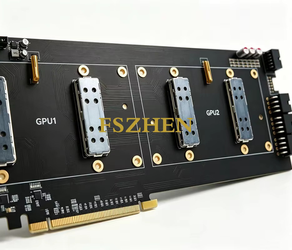 V100 SXM2 NVLink-Adapterkarte mit 300 GB/s und Dual-GPU in Schwarz (16 GB oder 32 GB) - Bild 4