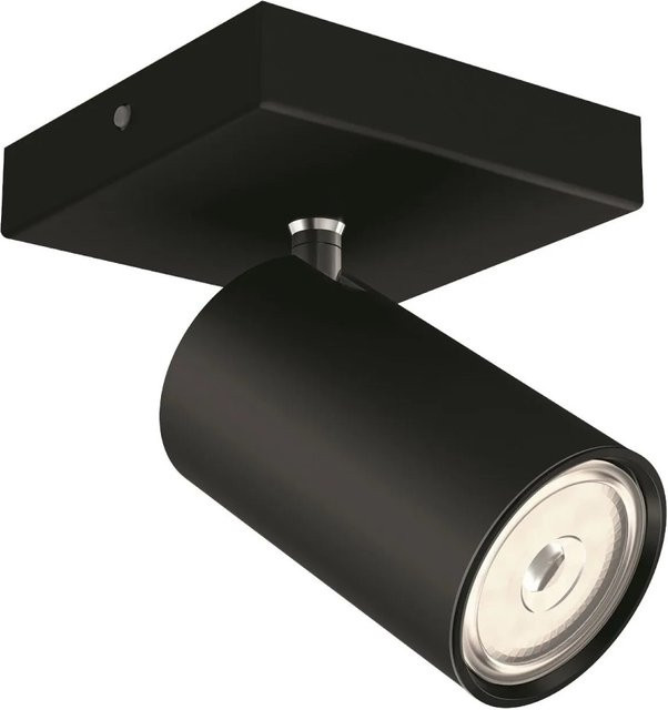 Philips MyLiving LED-Spot Kosipo GU10, 1-flammig, Schwarz, B: 8,2 cm, H: 19,8 cm - Bild 1
