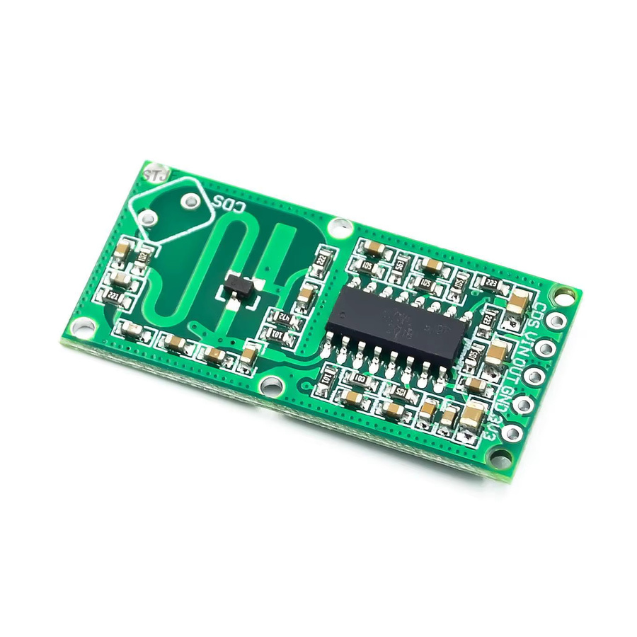 STJF RCWL-0516 Mikrowellen-Radar-Sensor Modul zur Bewegungserkennung, 5er-Set, Grün - Bild 2