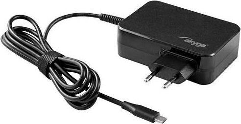 Akyga AK-ND-82 USB-C Ladegerät 90W in Schwarz mit 5V, 9V, 12V, 15V, 20V 4.5A - Bild 1