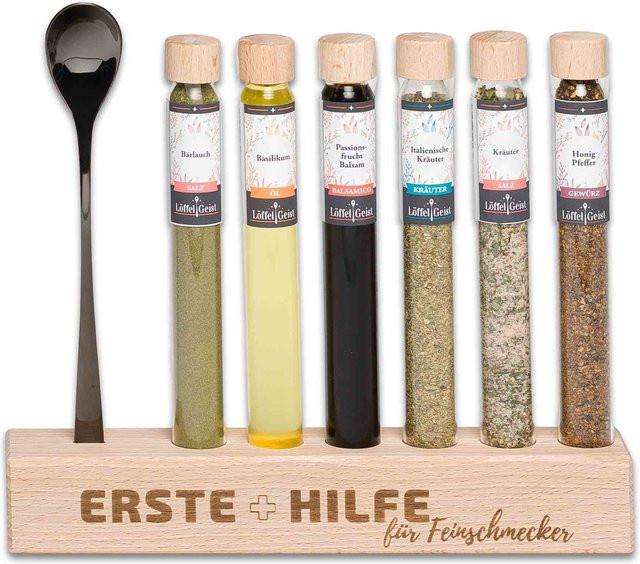 Löffelgeist Erste Hilfe für Feinschmecker Gewürzset 190 g - Bild 1