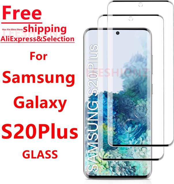 Displayschutzfolie aus gehärtetem Glas für Samsung Galaxy S20Plus und S20Plus+ Serie, transparent - Bild 1