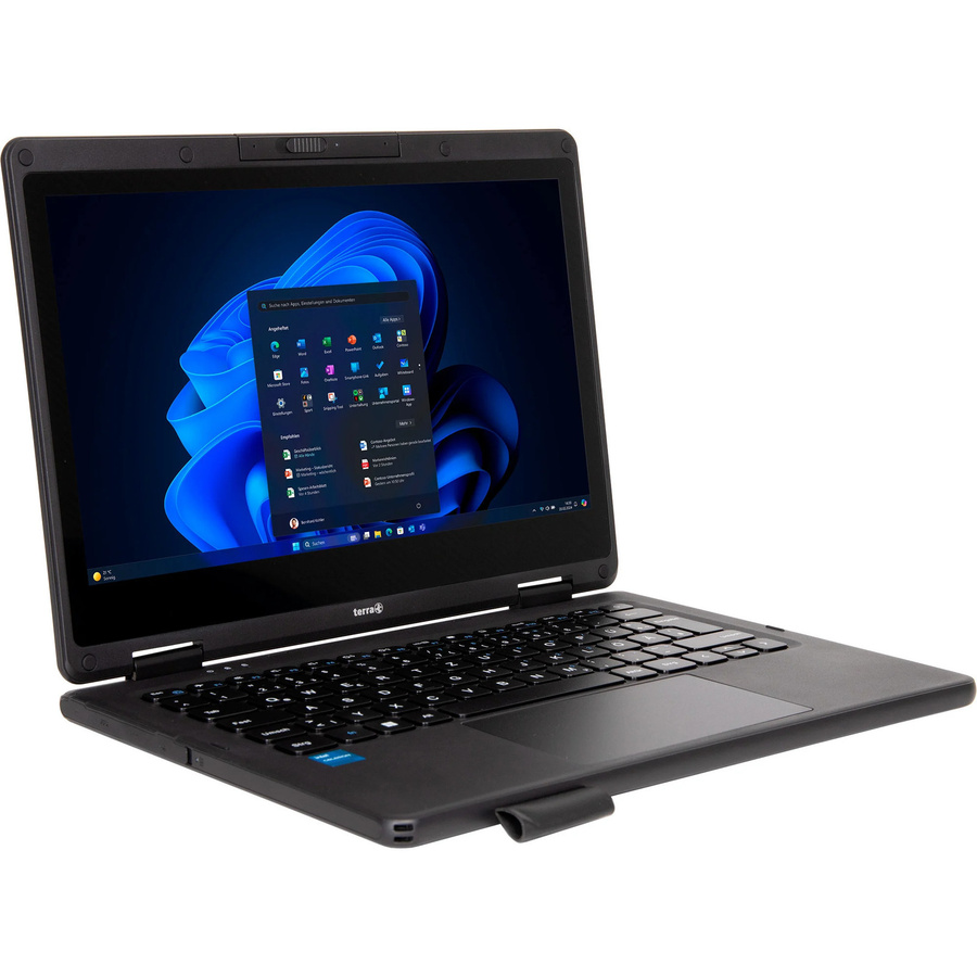 TERRA Mobile 360-11V4 N100 W11P Notebook in Grau und Schwarz mit 11,6 Zoll Display, Intel Prozessor, 8 GB RAM, 256 GB SSD, Windows, Wi-Fi, Bluetooth, USB-C, DisplayPort und HDMI - Bild 1