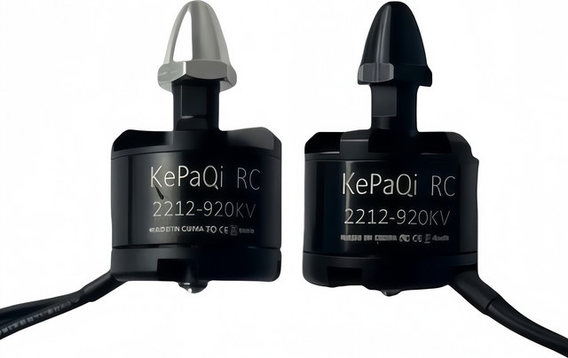 EVANOVM RC 2212-920KV Kepaqi Motor, schwarz-silberner selbsthemmender Motor, Metall, CE-gekennzeichnet - Bild 1
