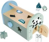 Eichhorn Steckbox Panda Geschicklichkeitsspiel Panda-Design aus Holz - Bild 1