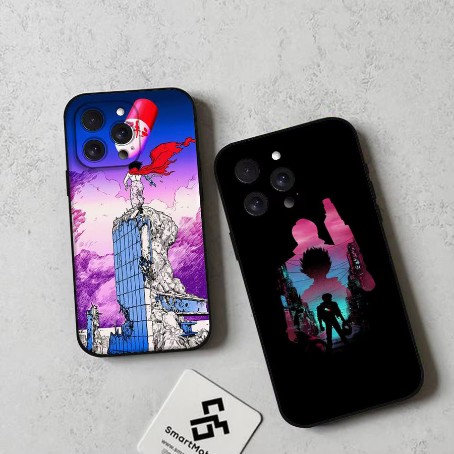 A-AKIRA Voltron Silikon Handyhülle für iPhone 17 16 15 14 13 12 11 Pro Max Mini X Xs XR in Schwarz und Multicolour - Bild 2