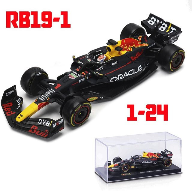 Bburago F1 Rb19 #1 Großer Preis der USA Vestappan #11 Perez, Modellauto, 1:24, ab 4 Jahren - Bild 1