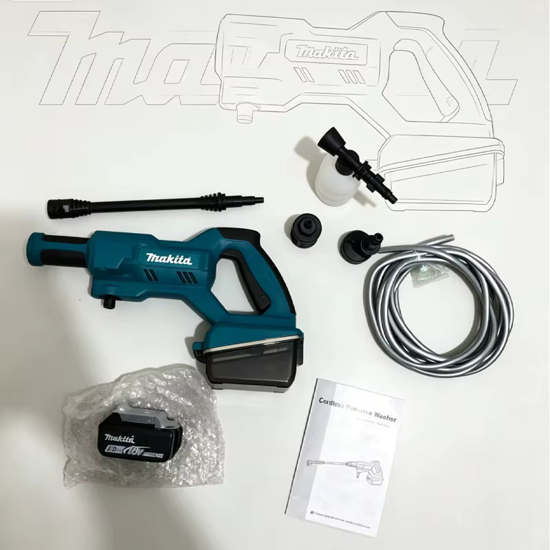 Makita DHW180 Akku-Hochdruckreiniger mit 18V Lithium-Akku und fünf Sprühmodi für den Außenbereich - Bild 5