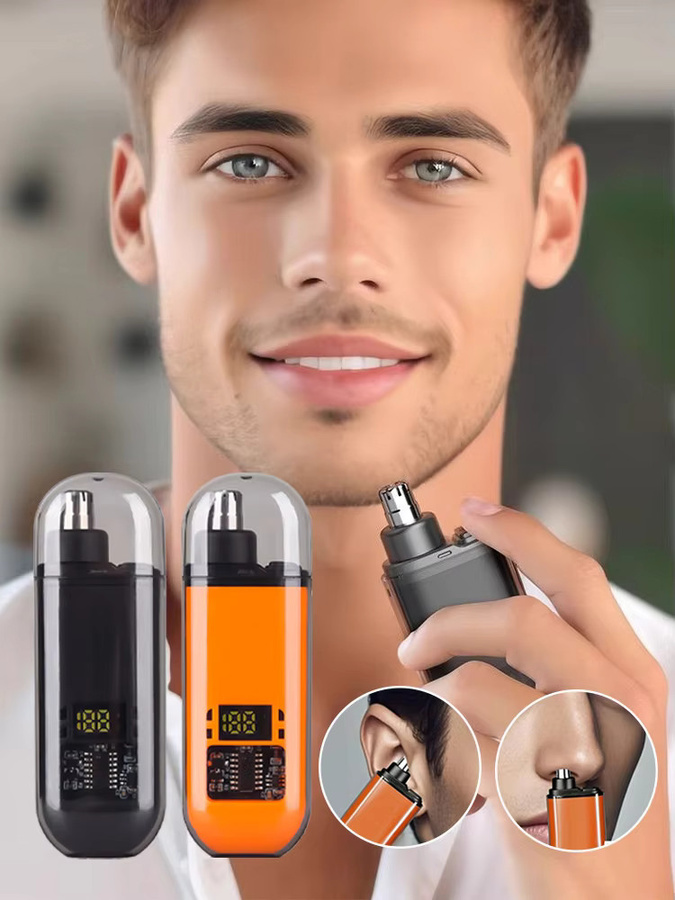 Peicon Elektrischer Nasen- und Haartrimmer für Herren, USB-aufladbar - Bild 7
