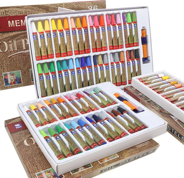 Kolorowys Ölpastellset mit 36 Farben, waschbare und ungiftige Künstler-Malstifte für Graffiti und Kunstbedarf - Bild 1
