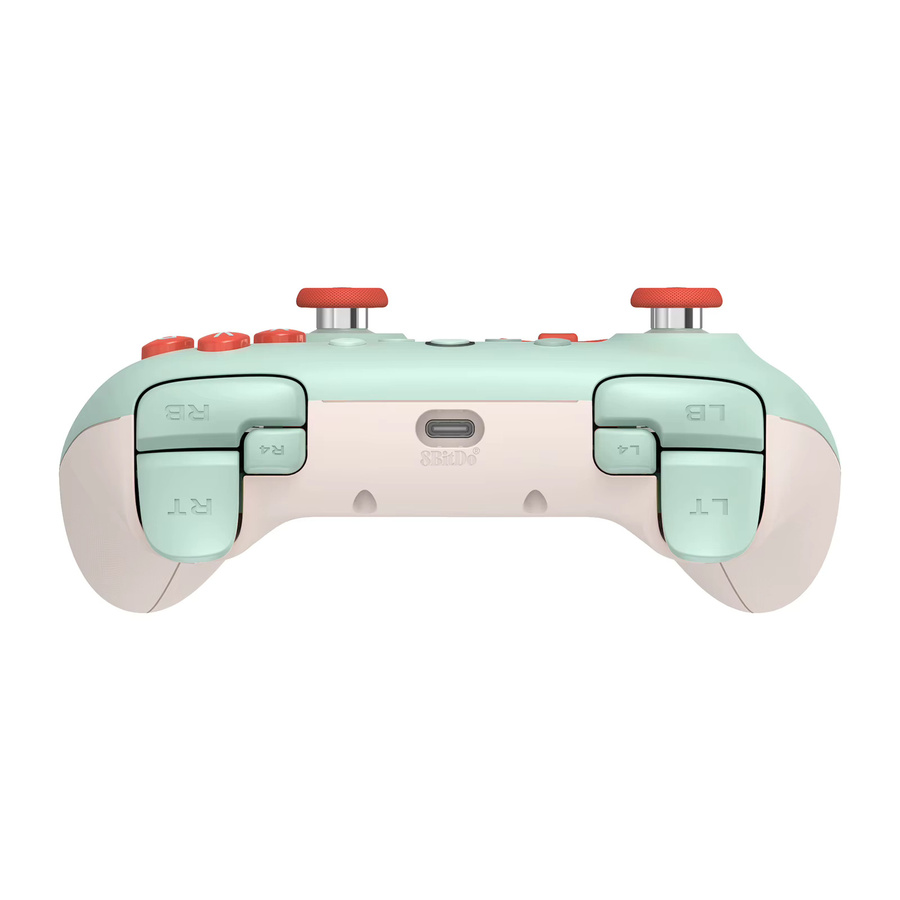 8bitdo Ultimate 2C Kabelgebundener Gaming-Controller mit Hall-Effekt-Joysticks und Triggern für Windows und Android, Multicolour - Bild 2