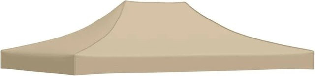 vidaXL Partyzelt-Dach für Faltpavillon in Beige, B/T: 4,5 x 3 m, aus Polyester mit PVC-Beschichtung - Bild 1