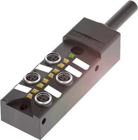 Balluff BPI 4M303P-5K-B0-KPX60-150 BPI00C8 Sensor/Aktorbox passiv Multipolverteiler in Grün, Gelb und Schwarz - Bild 1