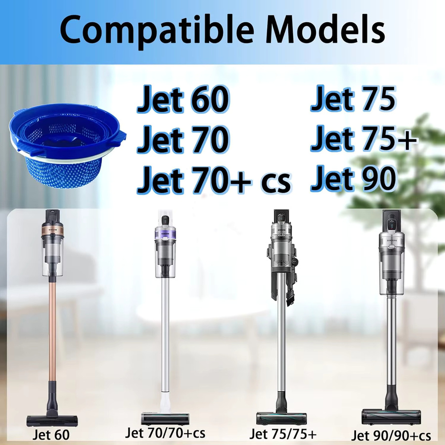 Samsung HEPA-Filter Ersatzteil in Blau für Jet 60, Jet 70, Jet 75, Jet 75+ und Jet 90 Staubsauger (DJ97-02649A) - Bild 4