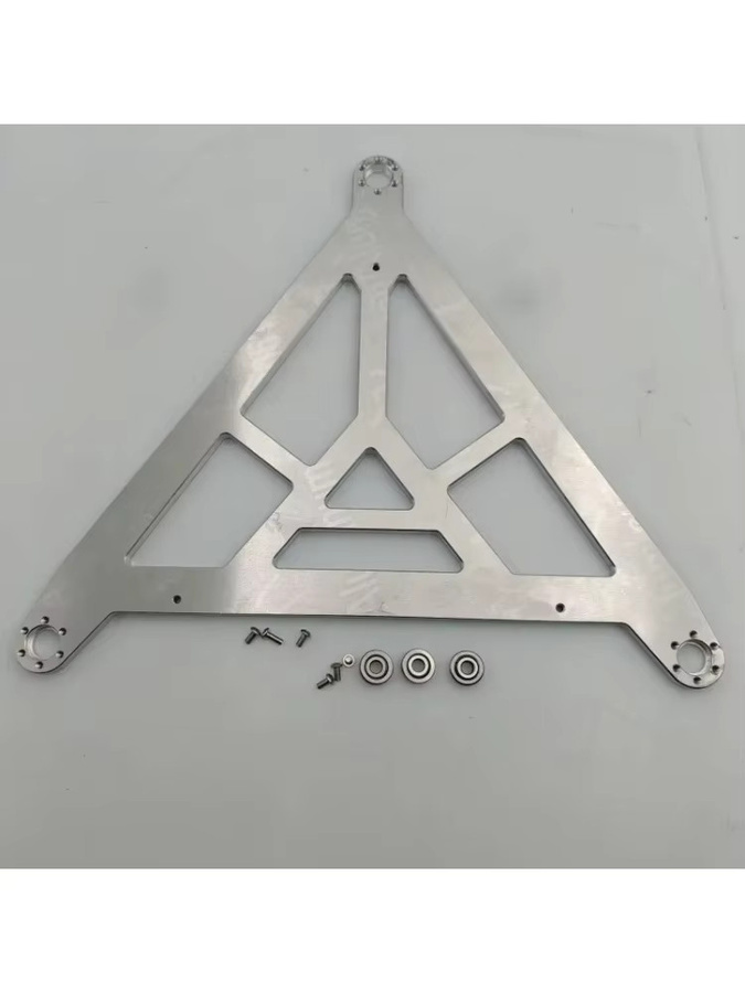 Funssor Upgrade-Kit für 180 3D-Drucker mit beheiztem Bettrahmen und Kutschenbettplatte in Silber, 6 mm - Bild 3