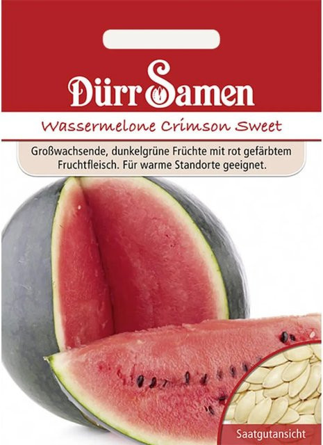 Dürr Wassermelone Crimson Sweet Saatgut 155 g - Bild 1